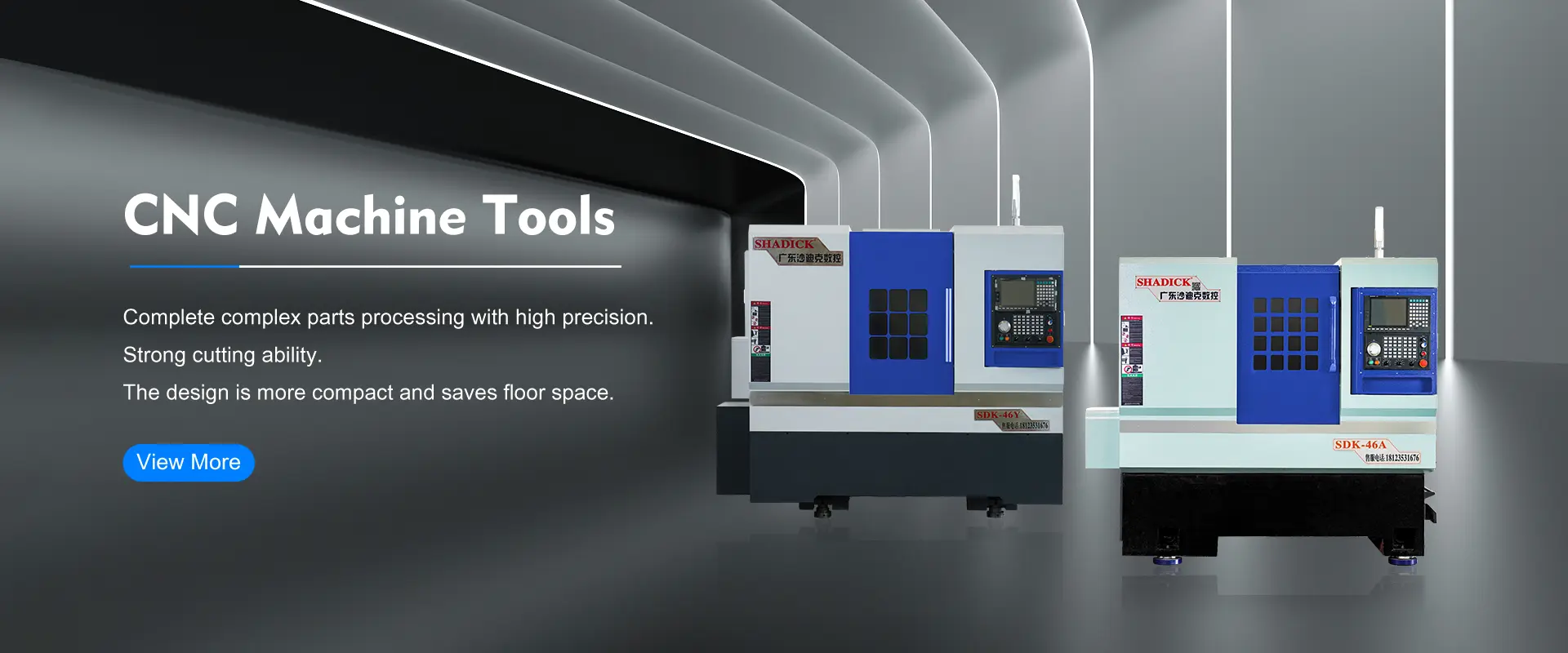 Vysoko kvalitné CNC strojové stroje