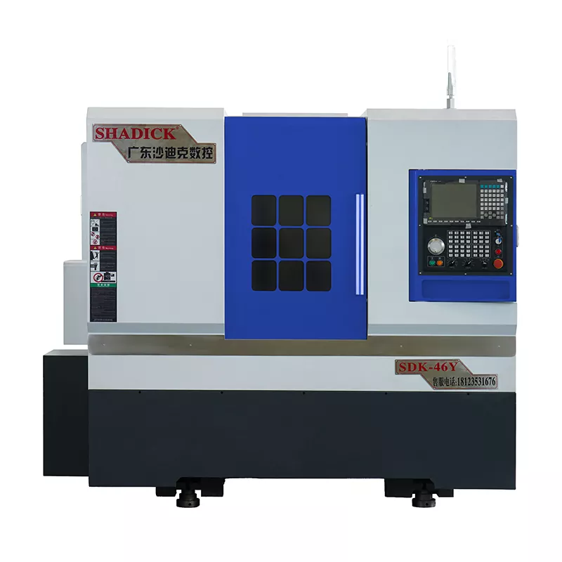 46-tailstock kompozitný CNC stroj CNC